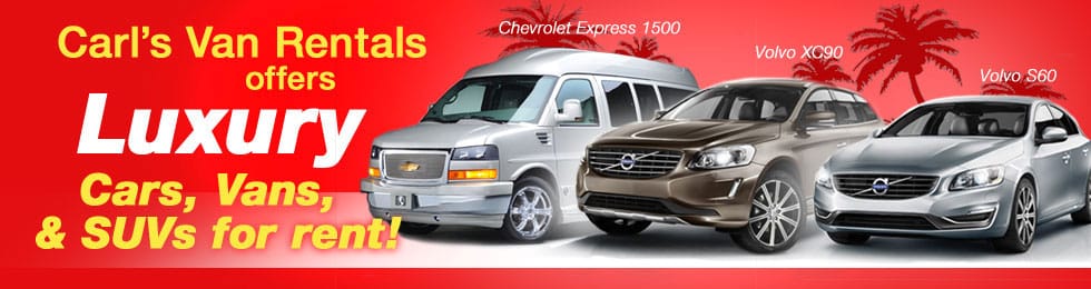 Luxury Car Rentals and Luxury SUV Rentals